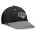 Бейсболка Los Angeles Kings Fanatics Black/Gray Authentic Pro Rink Stretch
