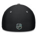 Бейсболка Los Angeles Kings Fanatics Black/Gray Authentic Pro Rink Stretch