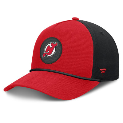 Джерси New Devils Fanatics Red Authentic Pro Rink A-Frame Adjustable Hat