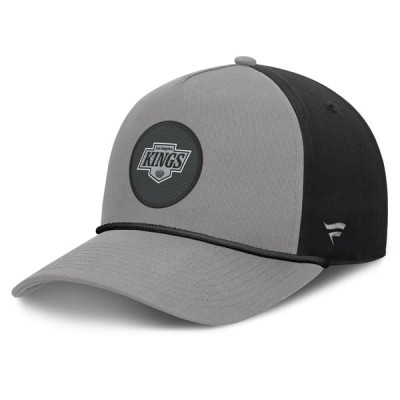 Бейсболка Los Angeles Kings Fanatics Gray Authentic Pro Rink A-Frame