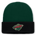 Шапка Minnesota Wild Fanatics Green Authentic Pro Rink