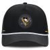 Бейсболка Pittsburgh Penguins Fanatics Black Authentic Pro Rink Vented A-Frame