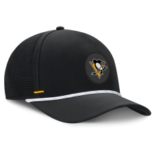 Бейсболка Pittsburgh Penguins Fanatics Black Authentic Pro Rink Vented A-Frame