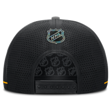Бейсболка Pittsburgh Penguins Fanatics Black Authentic Pro Rink Vented A-Frame
