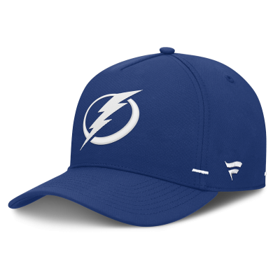 Бейсболка Tampa Bay Lightning Fanatics Blue Authentic Pro Rink Bar Tacks A-Frame
