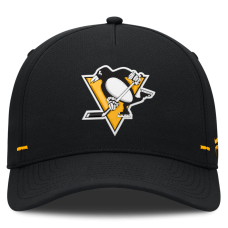 Бейсболка Pittsburgh Penguins Fanatics Black Authentic Pro Rink Bar Tacks A-Frame Бейсболка Pittsburgh Penguins Fanatics Black Authentic Pro Rink Bar Tacks A-Frame