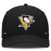 Бейсболка Pittsburgh Penguins Fanatics Black Authentic Pro Rink Bar Tacks A-Frame