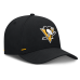 Бейсболка Pittsburgh Penguins Fanatics Black Authentic Pro Rink Bar Tacks A-Frame