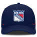 Бейсболка New York Rangers Fanatics Navy Authentic Pro Rink Bar Tacks A-Frame