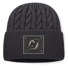 Джерси New Devils Fanatics Charcoal Road Phantom Oversized Cuffed Knit Hat Джерси New Devils Fanatics Charcoal Road Phantom Oversized Cuffed Knit Hat