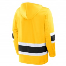 Толстовка Boston Bruins Fanatics Gold 2026 NHL Stadium Series Lace Up