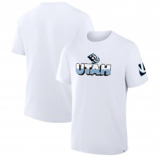 Utah Mammoth Fanatics White Legacy T-Shirt