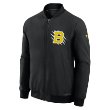 Boston Bruins Fanatics Black 2026 NHL Stadium Series Authentic Pro Full-Zip Bomber Jacket Boston Bruins Fanatics Black 2026 NHL Stadium Series Authentic Pro Full-Zip Bomber Jacket