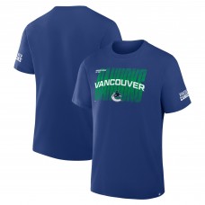 Vancouver Canucks Fanatics Blue Team Vision Legacy T-Shirt