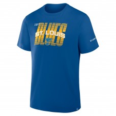 St. Louis Blues Fanatics Blue Team Vision Legacy T-Shirt