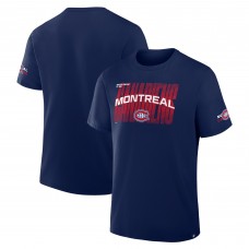 Футболка Montreal Canadiens Fanatics Navy Team Vision Legacy