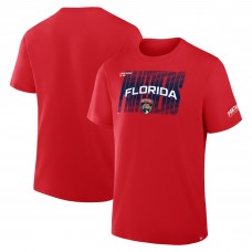 Футболка Florida Panthers Fanatics Red Team Vision Legacy