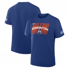 Edmonton Oilers Fanatics Royal Team Vision Legacy T-Shirt