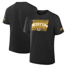 Boston Bruins Fanatics Black Team Vision Legacy T-Shirt Boston Bruins Fanatics Black Team Vision Legacy T-Shirt