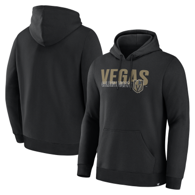 Vegas Golden Knights Fanatics Black Net Minder Legacy Hoodie