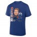 Edmonton Oilers Connor McDavid Fanatics Royal Caricature Player T-Shirt