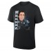 Utah Mammoth Clayton Keller Fanatics Black Caricature Player T-Shirt