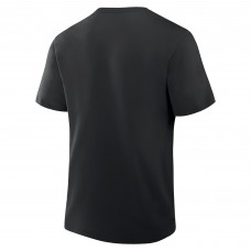 Utah Mammoth Clayton Keller Fanatics Black Caricature Player T-Shirt