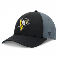 Бейсболка Pittsburgh Penguins Fanatics Black 2025 NHL Global Series Sweden