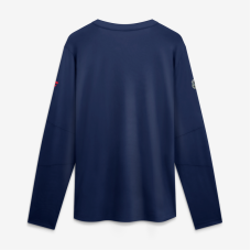 Футболка с длинным рукавом New York Rangers Fanatics Navy Authentic Pro Rink Tech