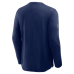 Футболка с длинным рукавом New York Rangers Fanatics Navy Authentic Pro Rink Tech
