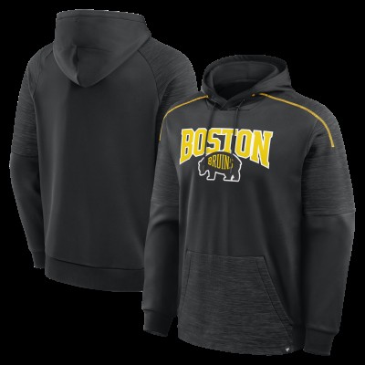 Толстовка Boston Bruins Fanatics Black 2026 NHL Stadium Series Defender