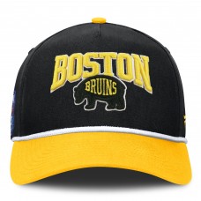 Бейсболка Boston Bruins Fanatics Black 2026 NHL Stadium Series Authentic Pro A-Frame
