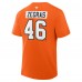 Philadelphia Flyers Trevor Zegras Fanatics Orange Authentic Stack Name & Number T-Shirt