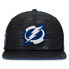 Бейсболка Tampa Bay Lightning Fanatics Black Authentic Pro Rink Square Visor Бейсболка Tampa Bay Lightning Fanatics Black Authentic Pro Rink Square Visor