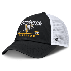 Бейсболка Pittsburgh Penguins Fanatics Black Fundamental Underline Trucker Бейсболка Pittsburgh Penguins Fanatics Black Fundamental Underline Trucker