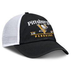 Бейсболка Pittsburgh Penguins Fanatics Black Fundamental Underline Trucker Бейсболка Pittsburgh Penguins Fanatics Black Fundamental Underline Trucker