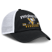 Бейсболка Pittsburgh Penguins Fanatics Black Fundamental Underline Trucker