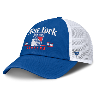 Бейсболка New York Rangers Fanatics Royal Fundamental Underline Trucker