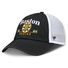 Бейсболка Boston Bruins Fanatics Black Fundamental Underline Trucker