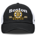 Бейсболка Boston Bruins Fanatics Black Fundamental Underline Trucker