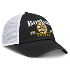 Бейсболка Boston Bruins Fanatics Black Fundamental Underline Trucker