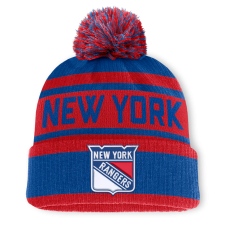 Шапка с помпоном New York Rangers Fanatics Blue/Red Fundamental Cuffed Шапка с помпоном New York Rangers Fanatics Blue/Red Fundamental Cuffed
