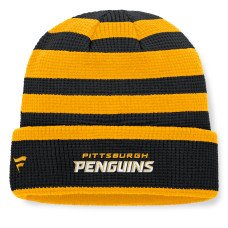 Шапка Pittsburgh Penguins Fanatics Black/Gold Fundamental Steady Шапка Pittsburgh Penguins Fanatics Black/Gold Fundamental Steady
