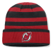 Джерси New Devils Fanatics Red/Black Fundamental Steady Cuffed Knit Hat