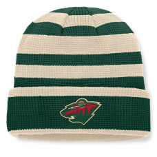 Шапка Minnesota Wild Fanatics Green/Cream Fundamental Steady Шапка Minnesota Wild Fanatics Green/Cream Fundamental Steady