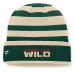 Шапка Minnesota Wild Fanatics Green/Cream Fundamental Steady