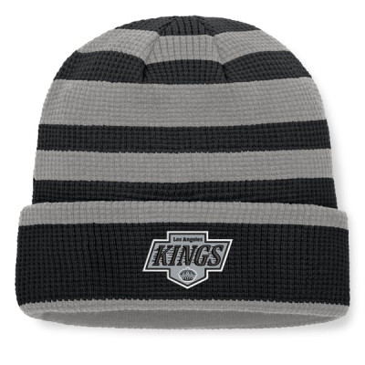 Шапка Los Angeles Kings Fanatics Black/Silver Fundamental Steady