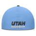 Бейсболка Utah Mammoth Fanatics Light Blue/ Black Fundamental Stretch