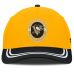 Бейсболка Pittsburgh Penguins Fanatics Gold/ Black Fundamental Stretch