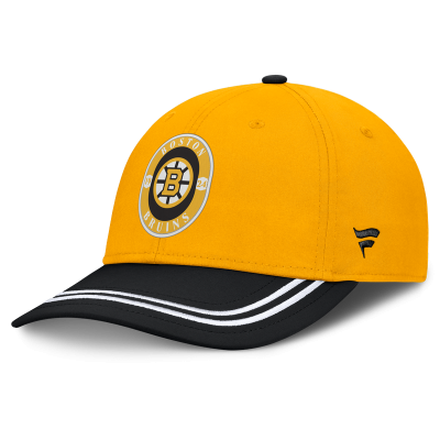 Бейсболка Boston Bruins Fanatics Gold/ Black Fundamental Stretch